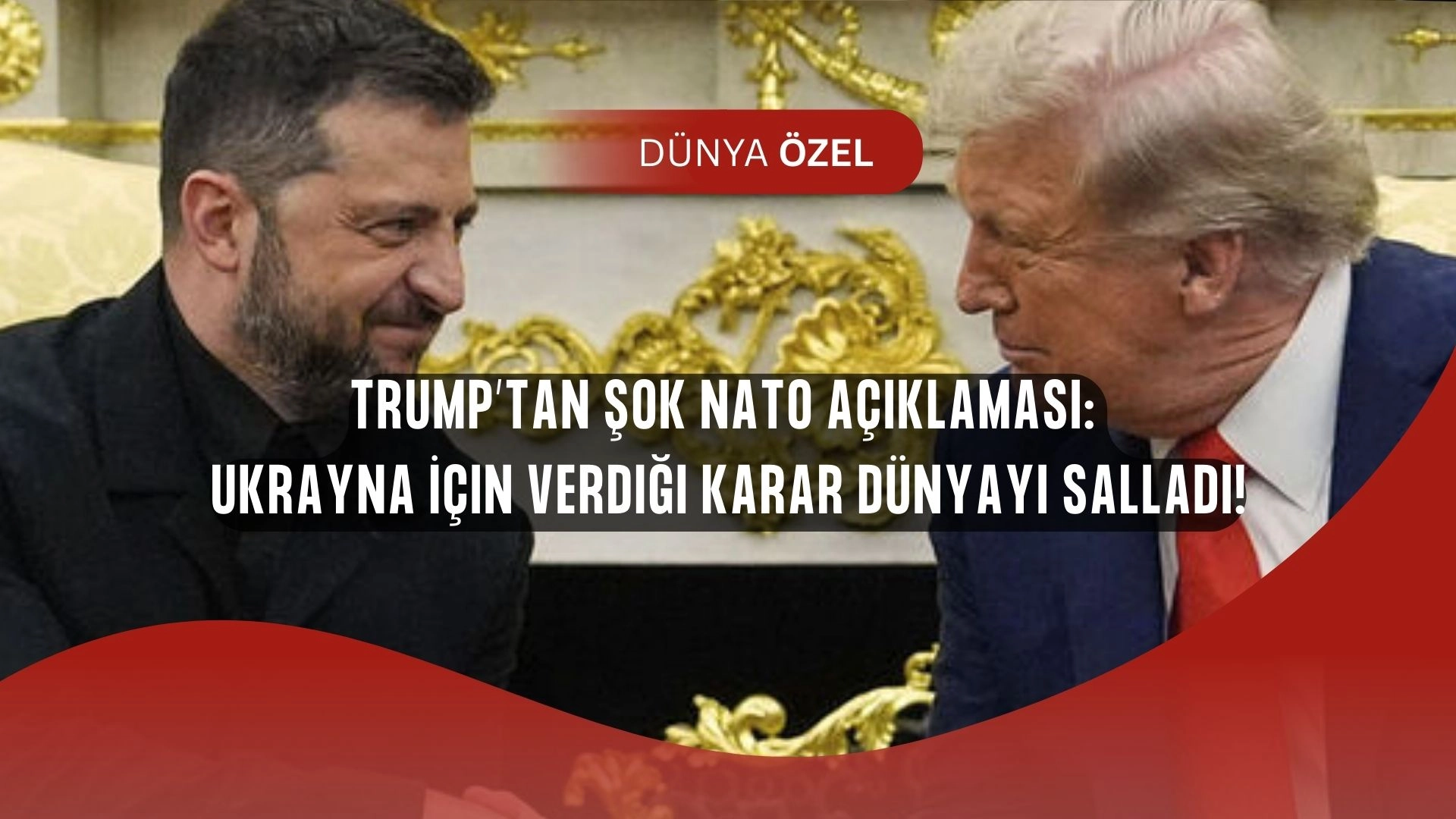 Trump’tan Şok NATO Açıklaması: Ukrayna İçin Verdiği Karar Dünyayı Salladı!”