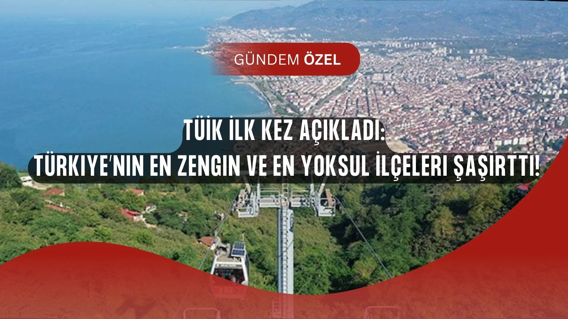 TÜİK İlk Kez Açıkladı: Türkiye’nin En Zengin ve En Yoksul İlçeleri Şaşırttı!