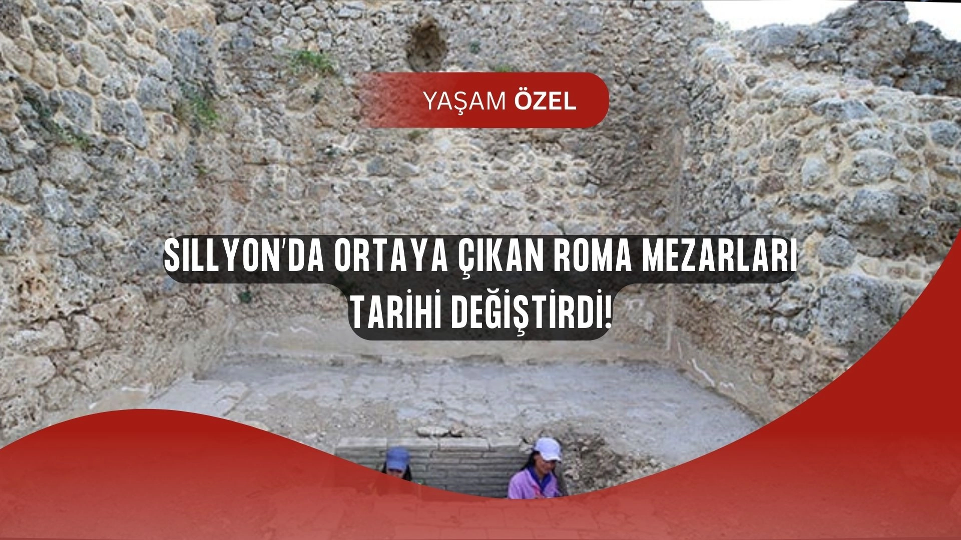 Antalya’da Şok Keşif! Sillyon Antik Kenti’nde 2 Bin Yıllık Roma Mezarları Ortaya Çıktı!