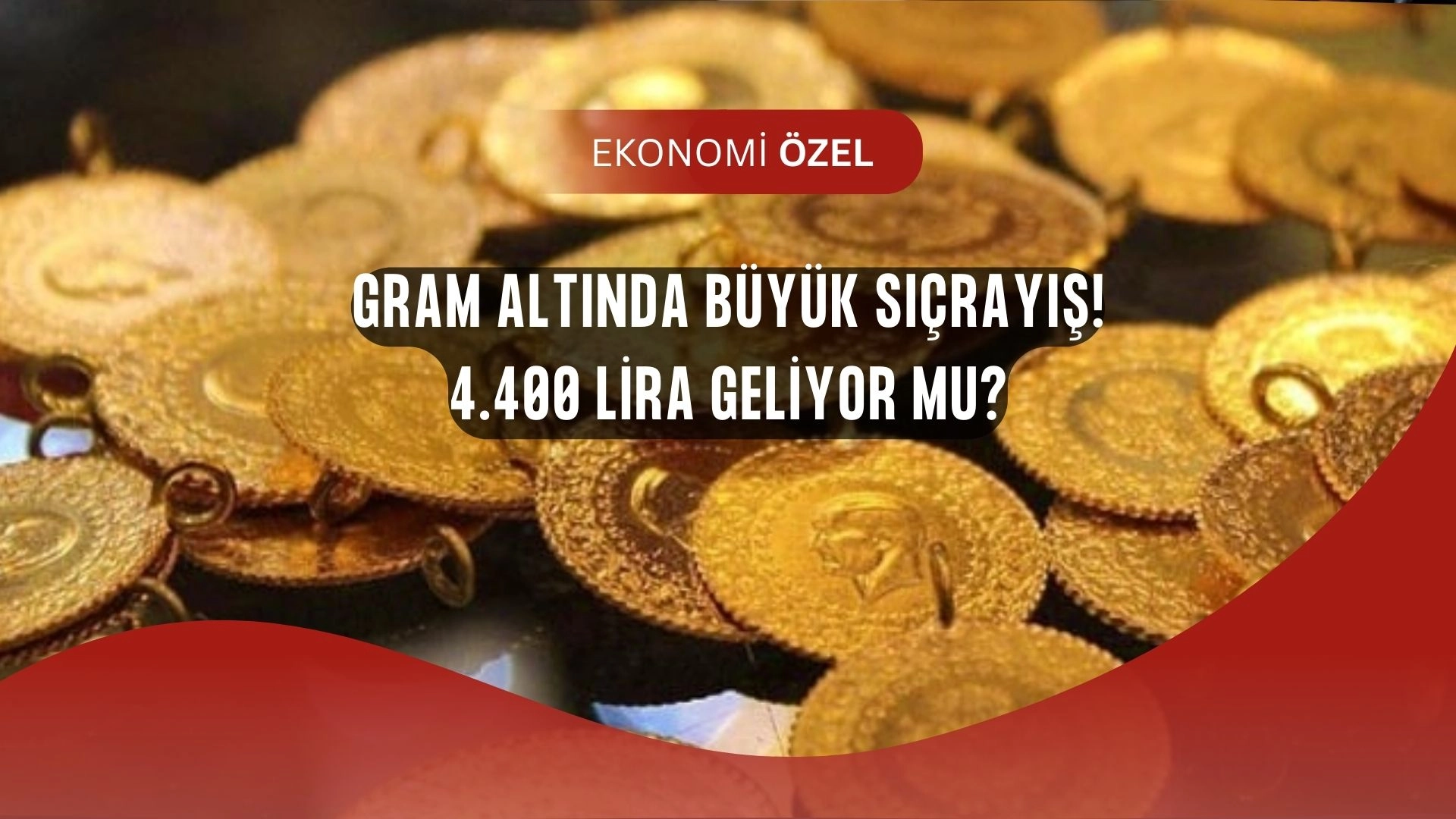Gram Altında Şok Yükseliş! 4.400 Lira Kapıda, Yatırımcılar Dikkat!