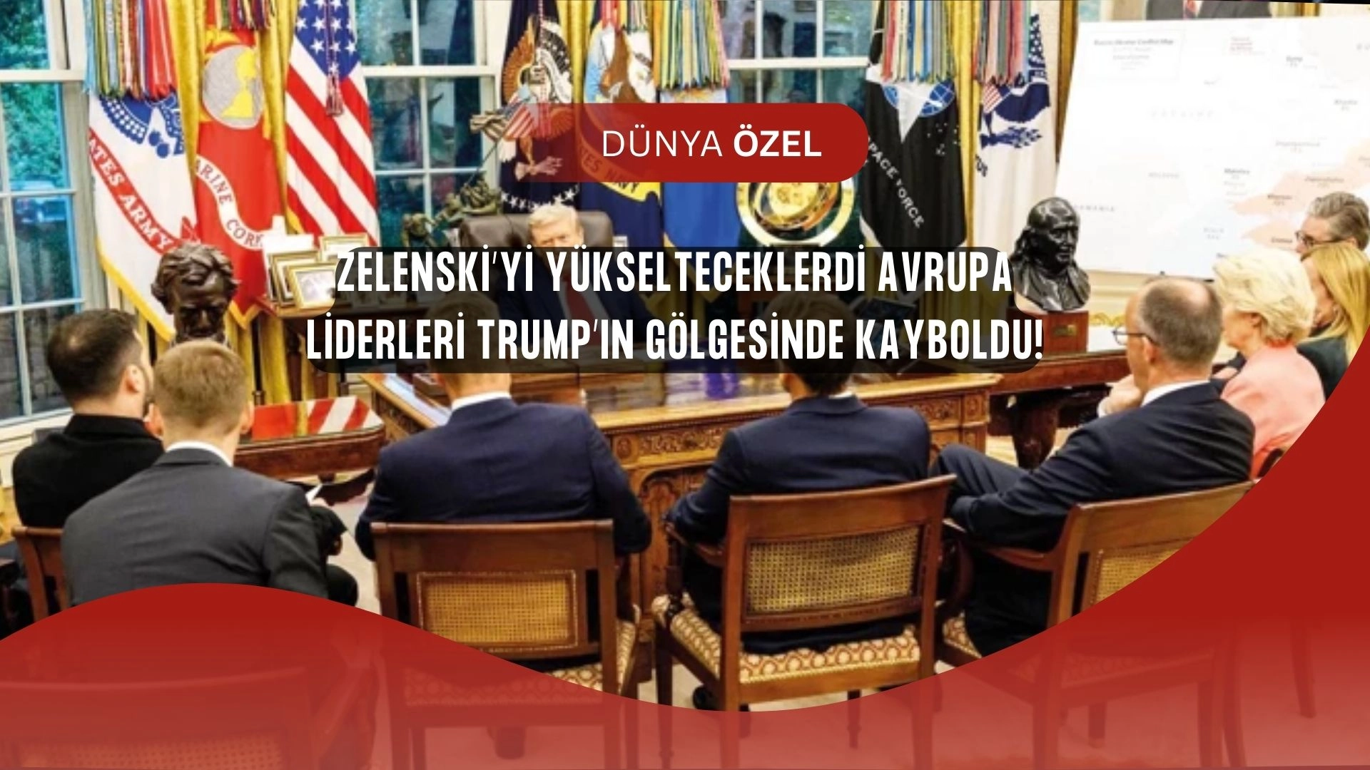 Zelenski’yi Kaldırmak İstediler, Avrupa Liderleri Trump’ın Gölgesinde Ezildi!