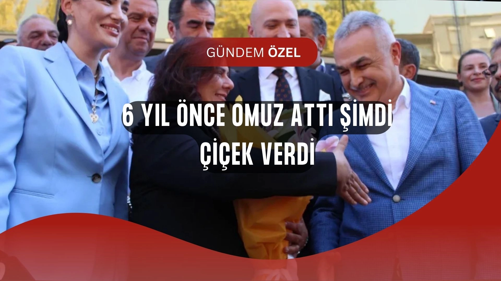 Omuz Darbesinden Çiçek Buketine! Çerçioğlu ve Savaş’tan Şaşırtan Buluşma