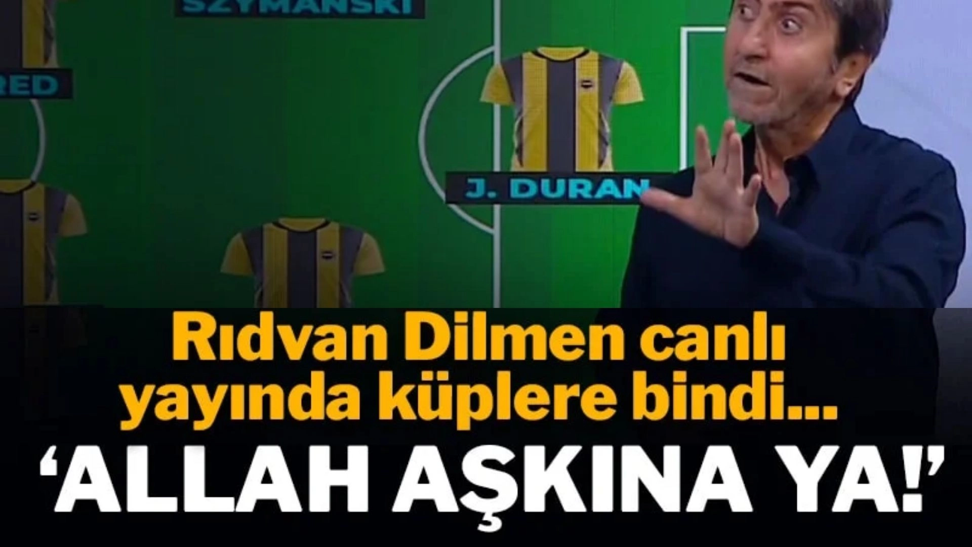 Rıdvan Dilmen’den Fenerbahçe’ye Ağır Sözler: “0.34 Gol Beklentisiyle Oynar mı Allah aşkına ya!”