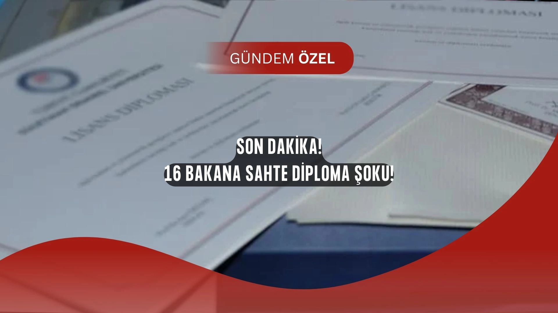TBMM’de büyük şok: 16 bakana sahte diploma sorusu!