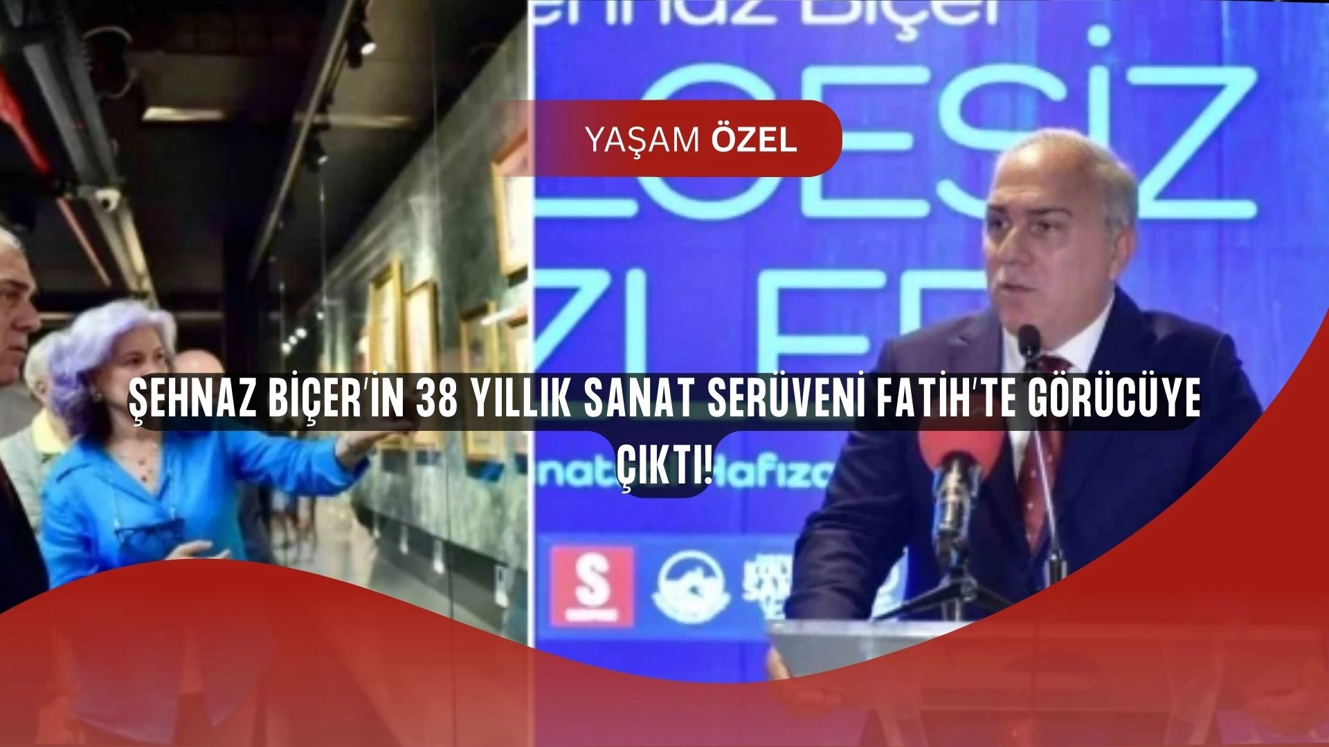 38 Yıllık Sanat Yolculuğu Tek Sergide: ‘Gölgesiz İzler’ Fatih’te Açıldı!