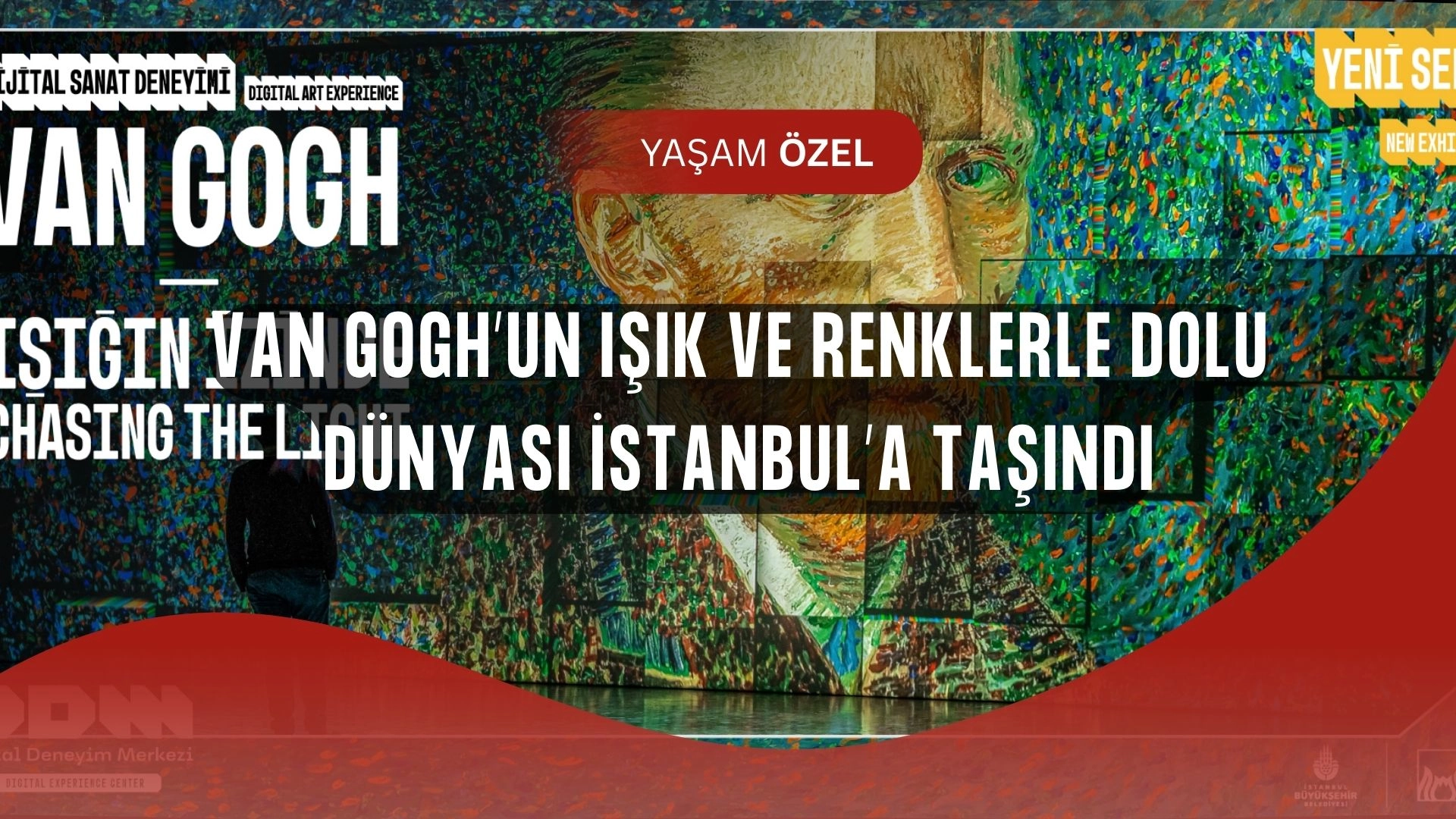 Van Gogh’un Dünyası İstanbul’da Canlandı: Dijital Sergide Şaşırtan Deneyimler!