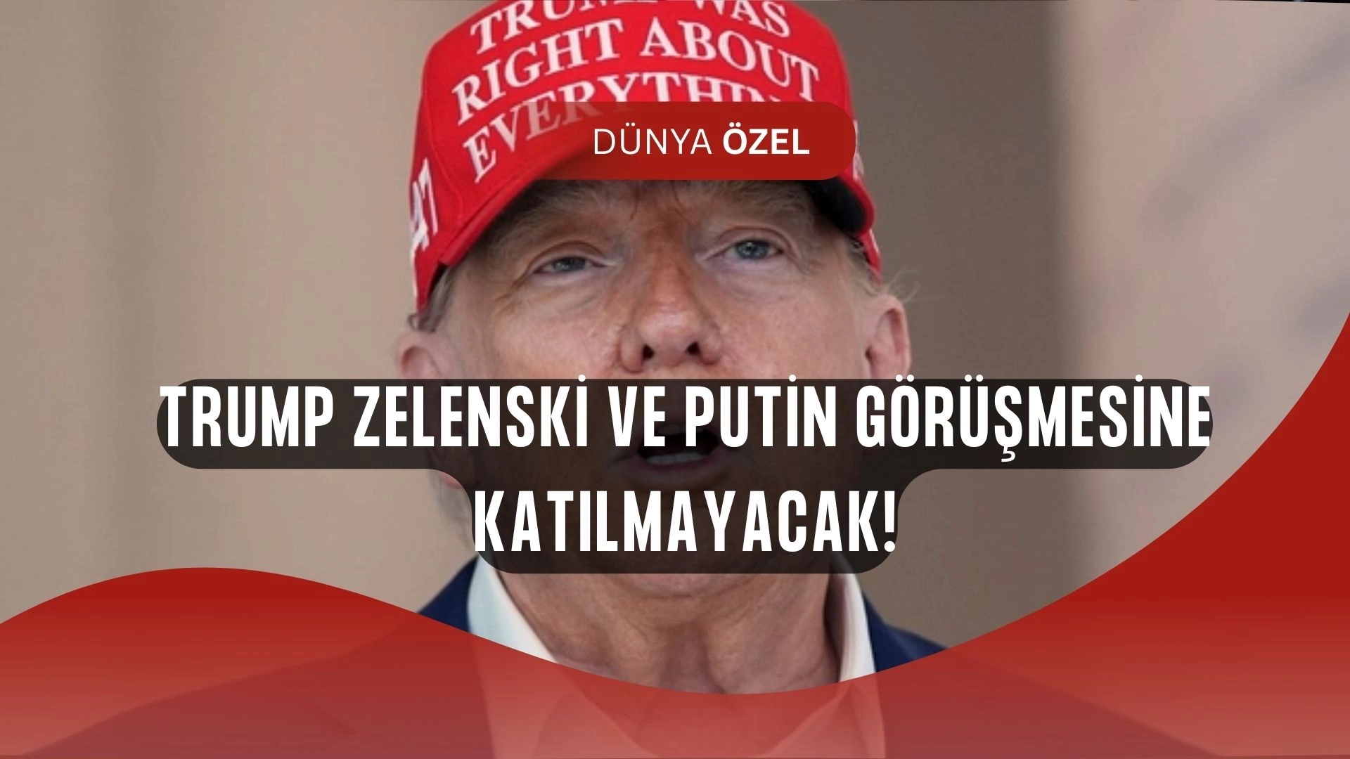 Trump resti çekti! Putin-Zelenski zirvesinde olmayacak: “Yağ ve sirke gibi...”