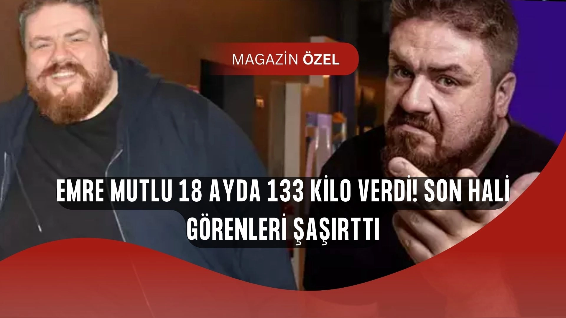 Emre Mutlu’nun İnanılmaz Değişimi! 18 Ayda 133 Kilo Verdi, Son Hali Şaşırttı