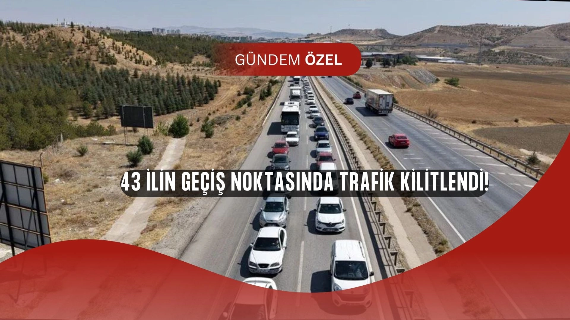 Kilometrelerce Kuyruk! 43 İlin Geçiş Noktasında Trafik Durdu