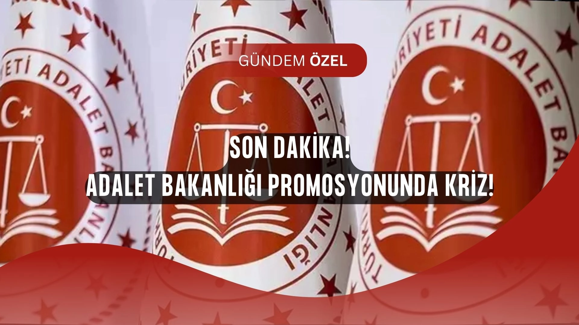 Adalet Bakanlığı’nda büyük promosyon krizi! 90 bin TL reddedildi, yeni rakam şok edecek