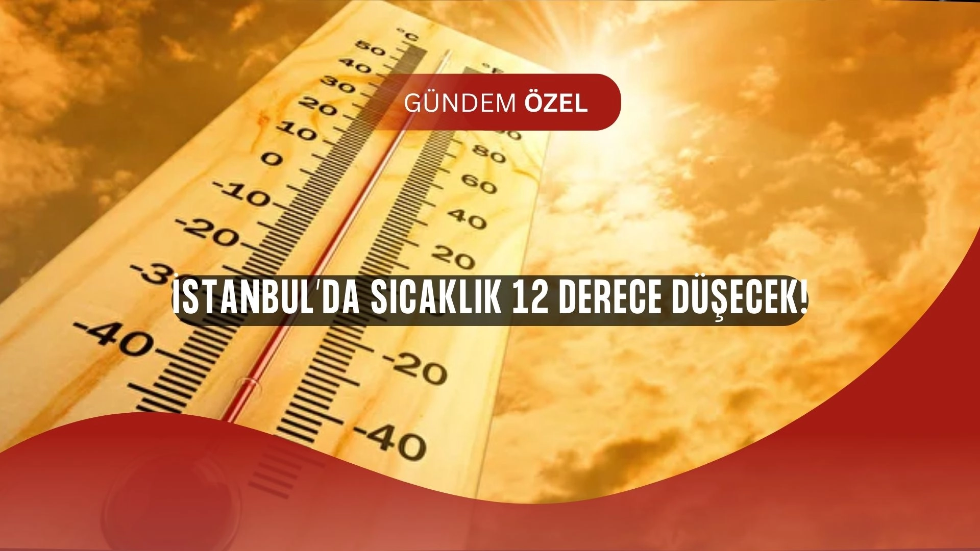 İstanbul’da Şok Değişim: Sıcaklıklar 12 Derece Birden Düşecek!