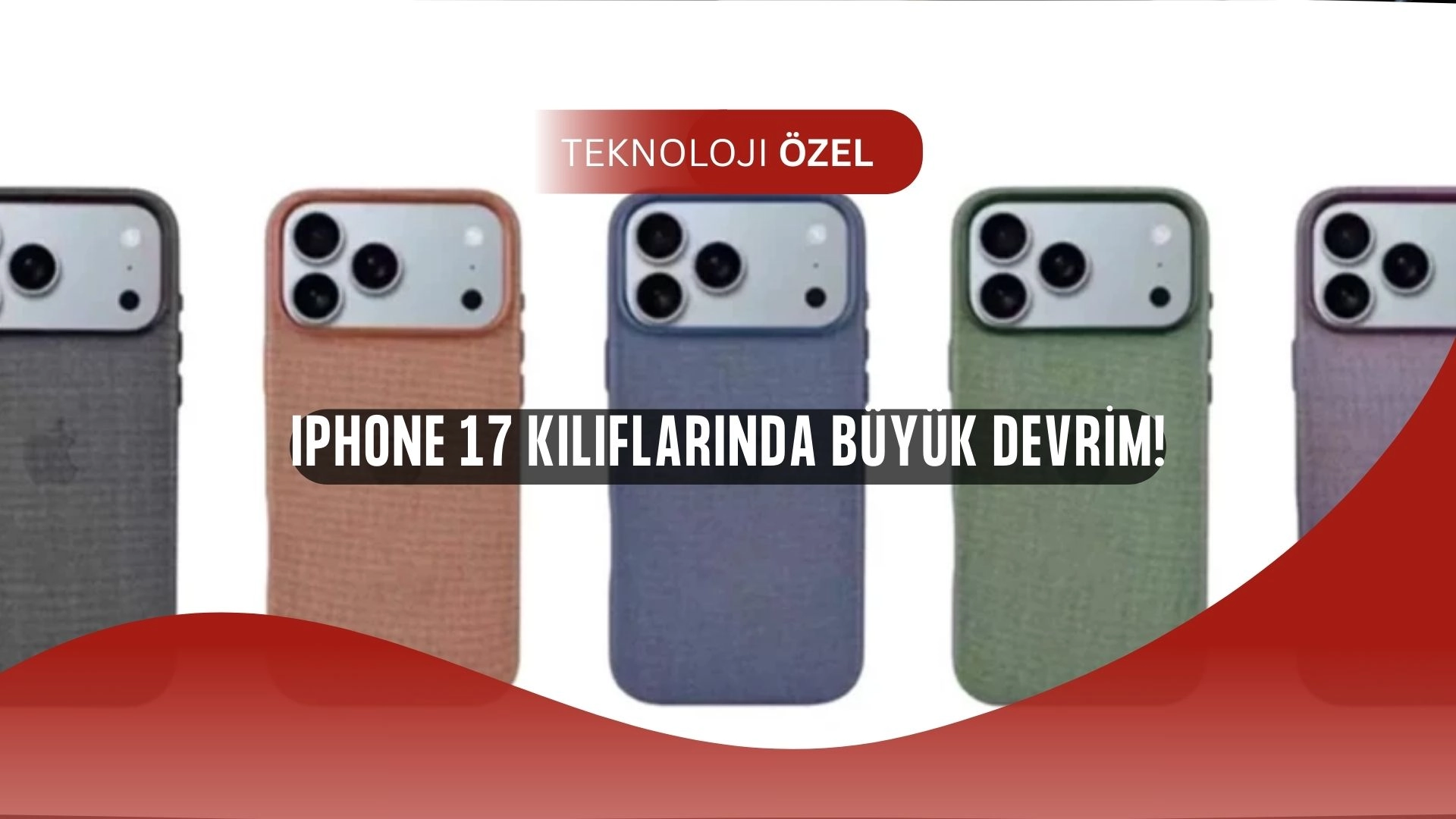 Apple’dan şok hamle: FineWoven tarihe karışıyor, işte iPhone 17’nin yeni kılıfları!