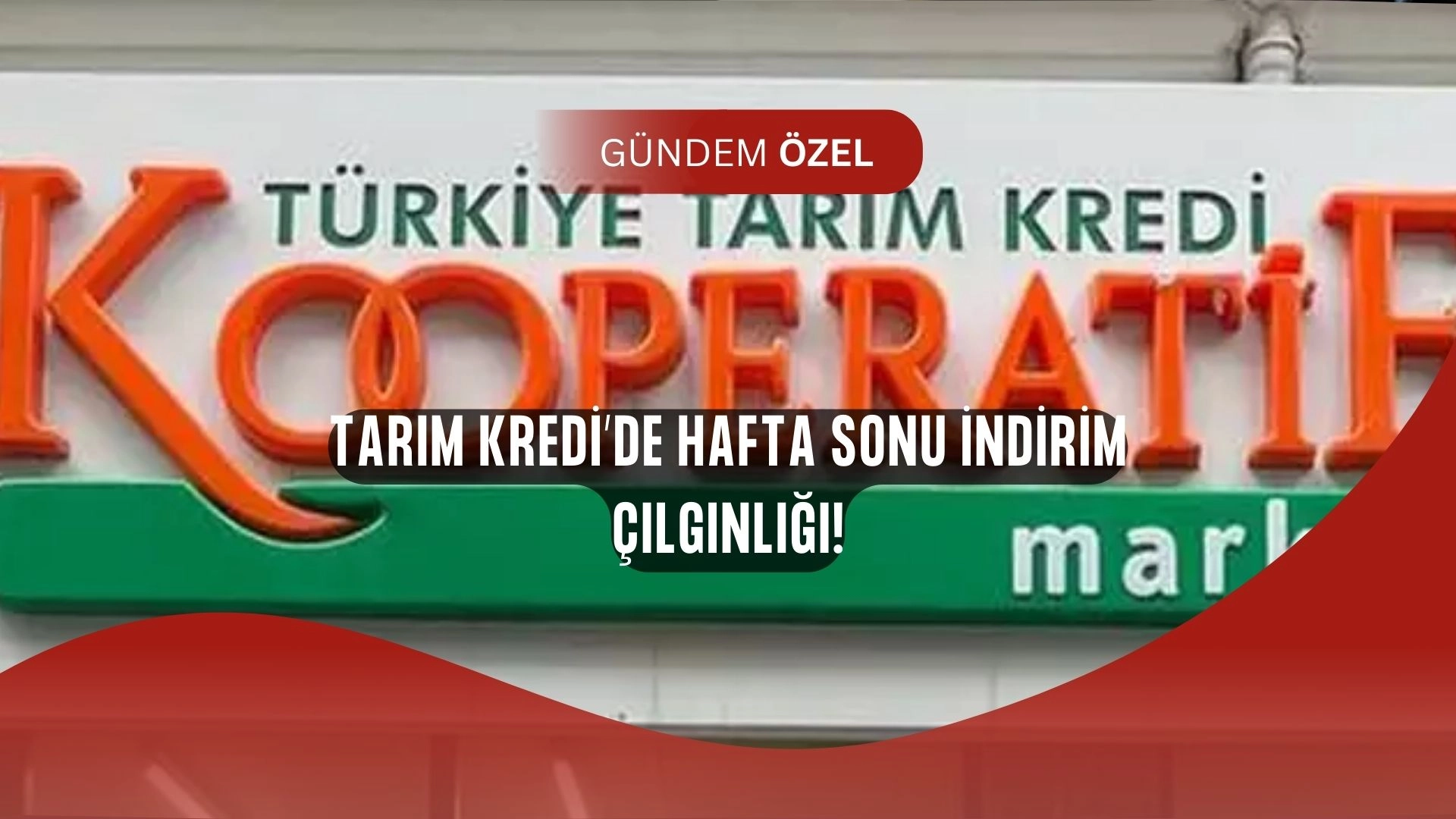 Hafta Sonu Şoku! Tarım Kredi Market’te Fiyatlar Dibe Vurdu! Çay, Şeker, Yağda Kaçırılmayacak İndirim!