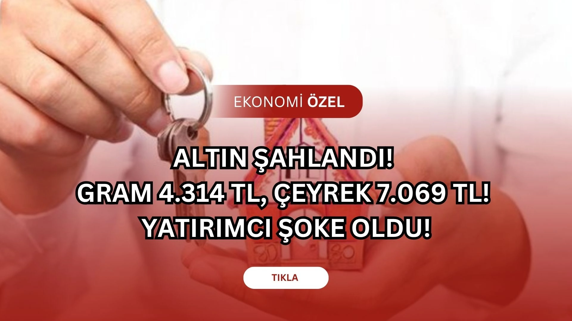 Altın Şahlandı! Gram 4.314 TL, Çeyrek 7.069 TL! Yatırımcı Şoke Oldu!