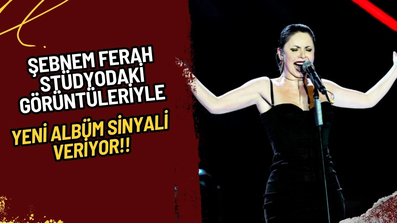 Şebnem Ferah Hayranlarını Heyecanlandırdı: Stüdyodan Yeni Albüm Sinyali Mi Geliyor?