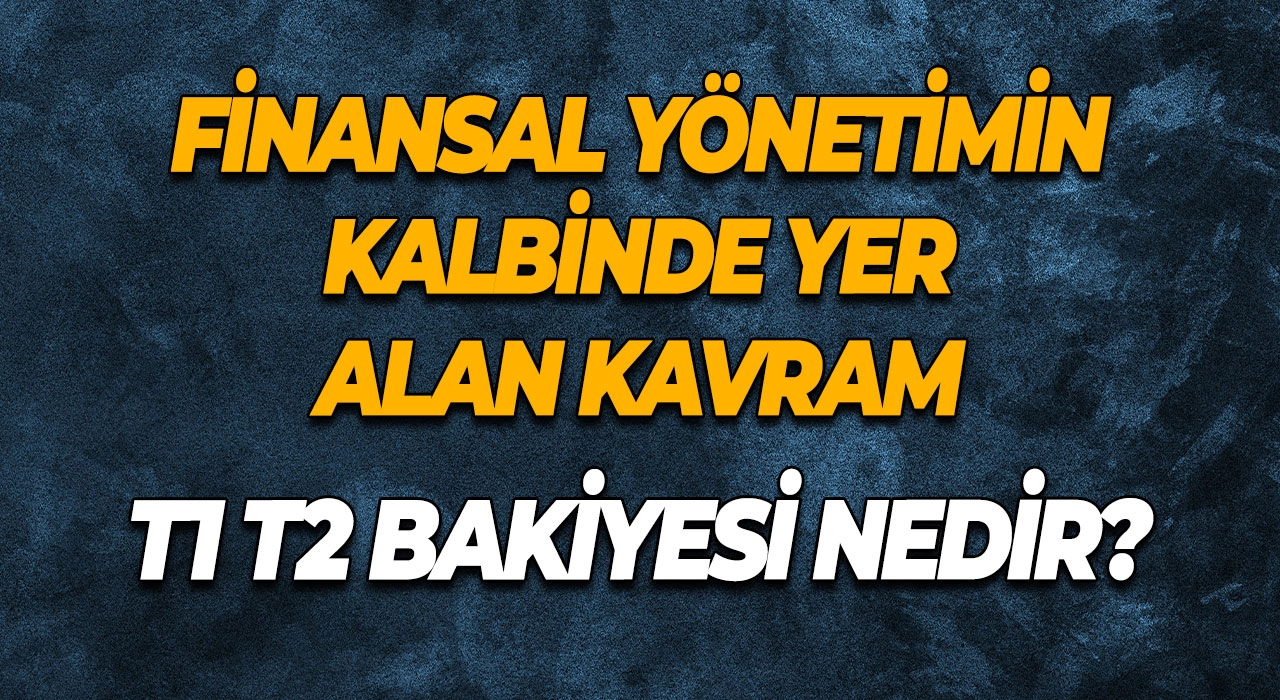 T1 T2 Bakiyesi Nedir? Finansal Yönetimin Kalbinde Yer Alan Kavram