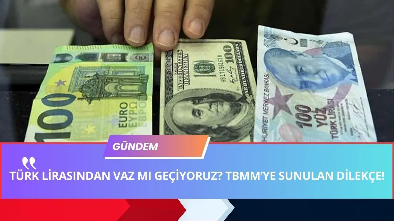TÜRK LİRASINDAN Vaz GEÇİLEBİLİR! TBMM’ye Resmi Para Birimi İçin Dolar ve Euro BAŞVURUSU!