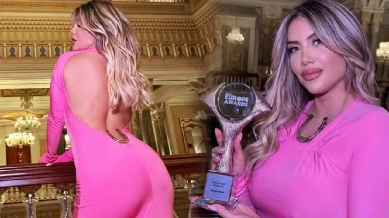 Wanda Nara, İstanbul'da "Yılın Kadını" Ödülüyle Takdir Edildi