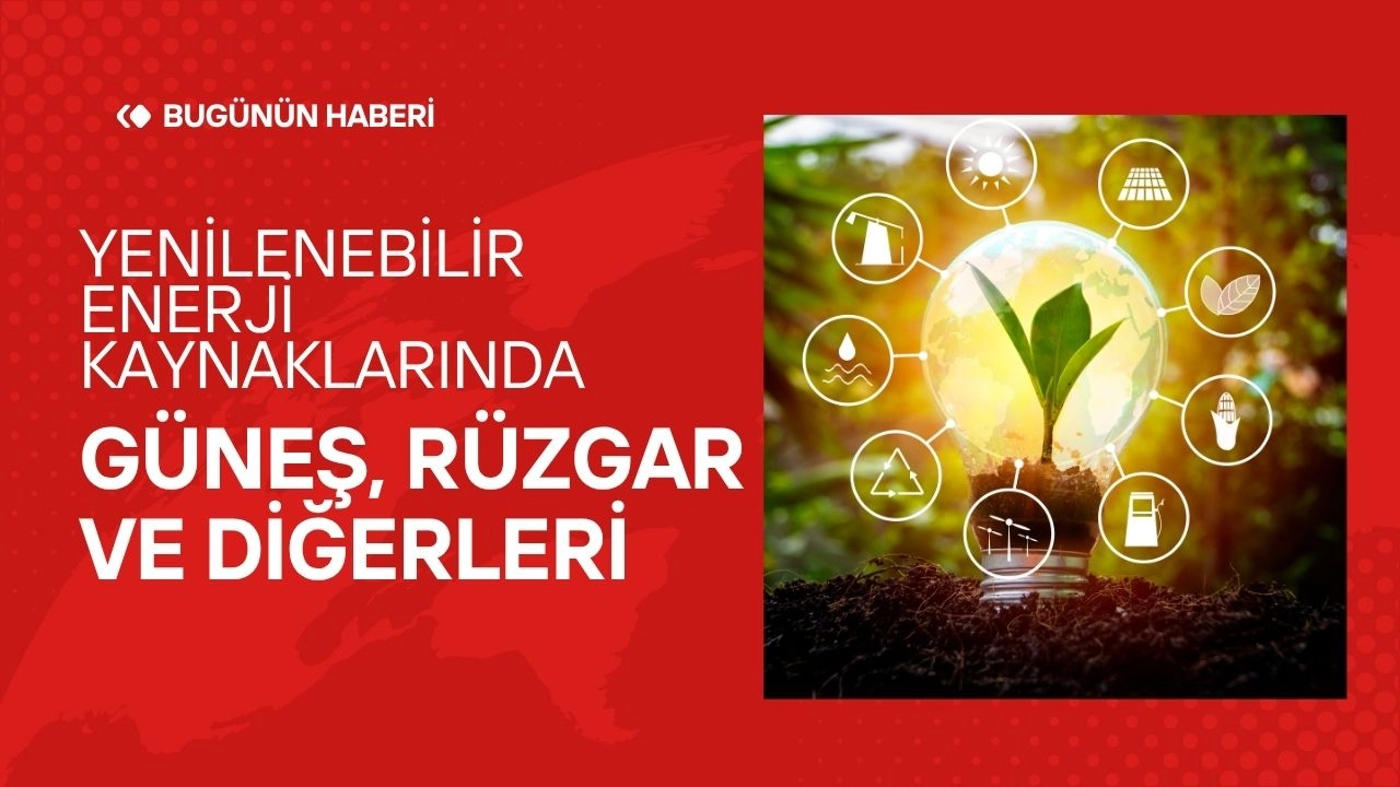 Yenilenebilir Enerji Kaynaklarında Güneş, Rüzgar ve Diğerleri