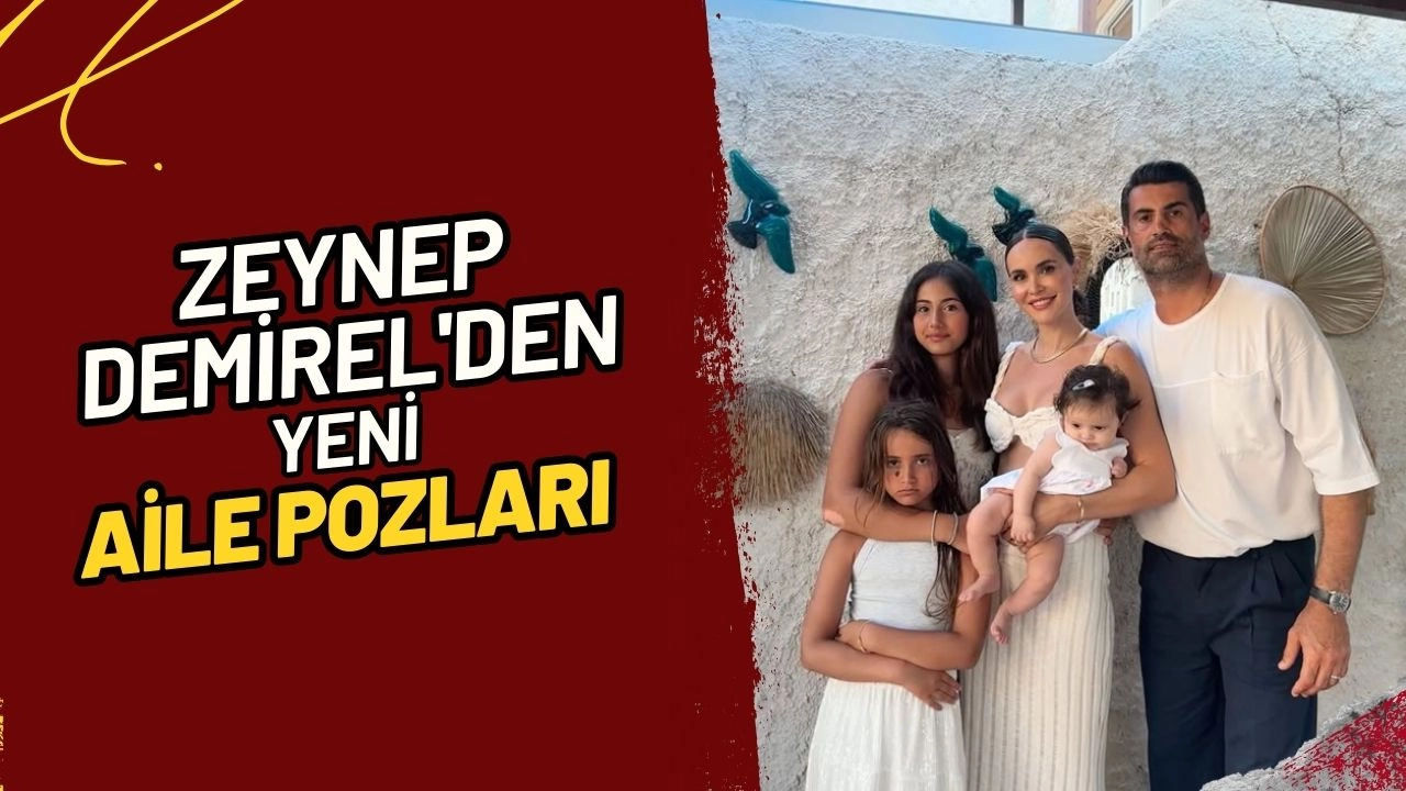 Zeynep Demirel'den Yeni Aile Pozları! Yeda'nın Mimikleri Olay Oldu!